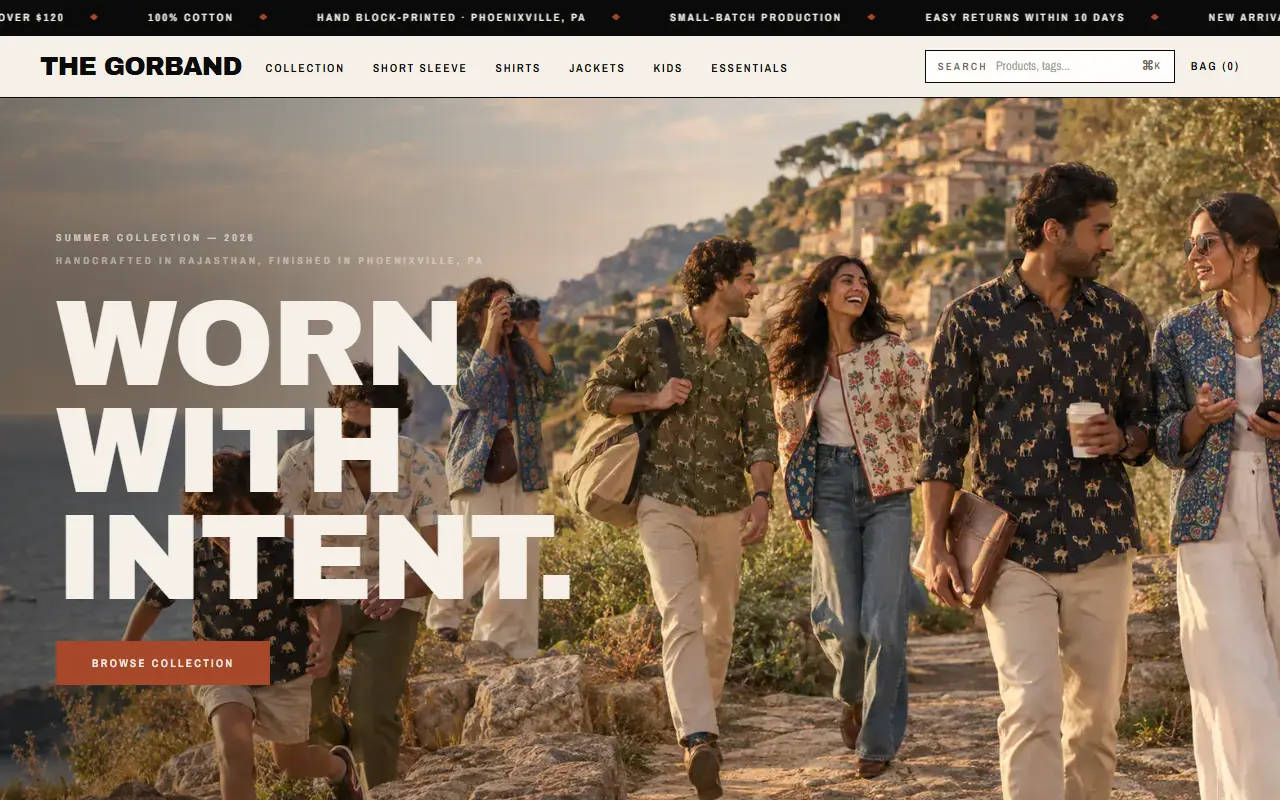 The The Gorband website
